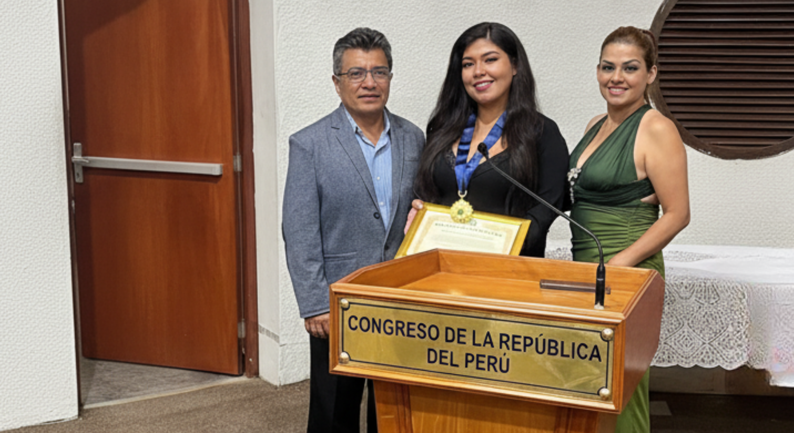 Orgullo el compromiso de ser Embajadora de la Paz de la Universal Peace Federation (UPF). 